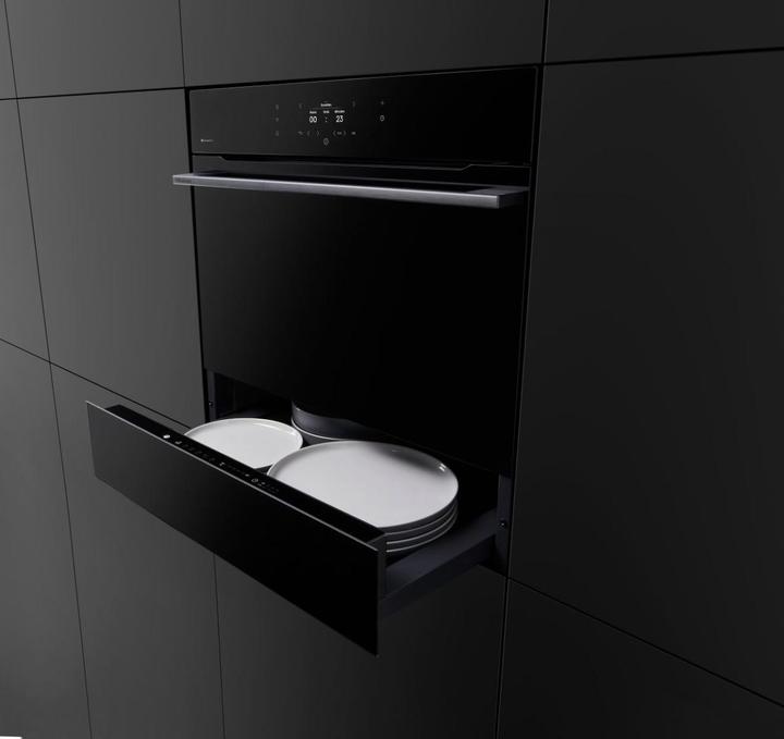 Actual product image Hisense Wärmeschublade BlackGlass HI6-HI8 WDH 14BG Glasfront schwarz