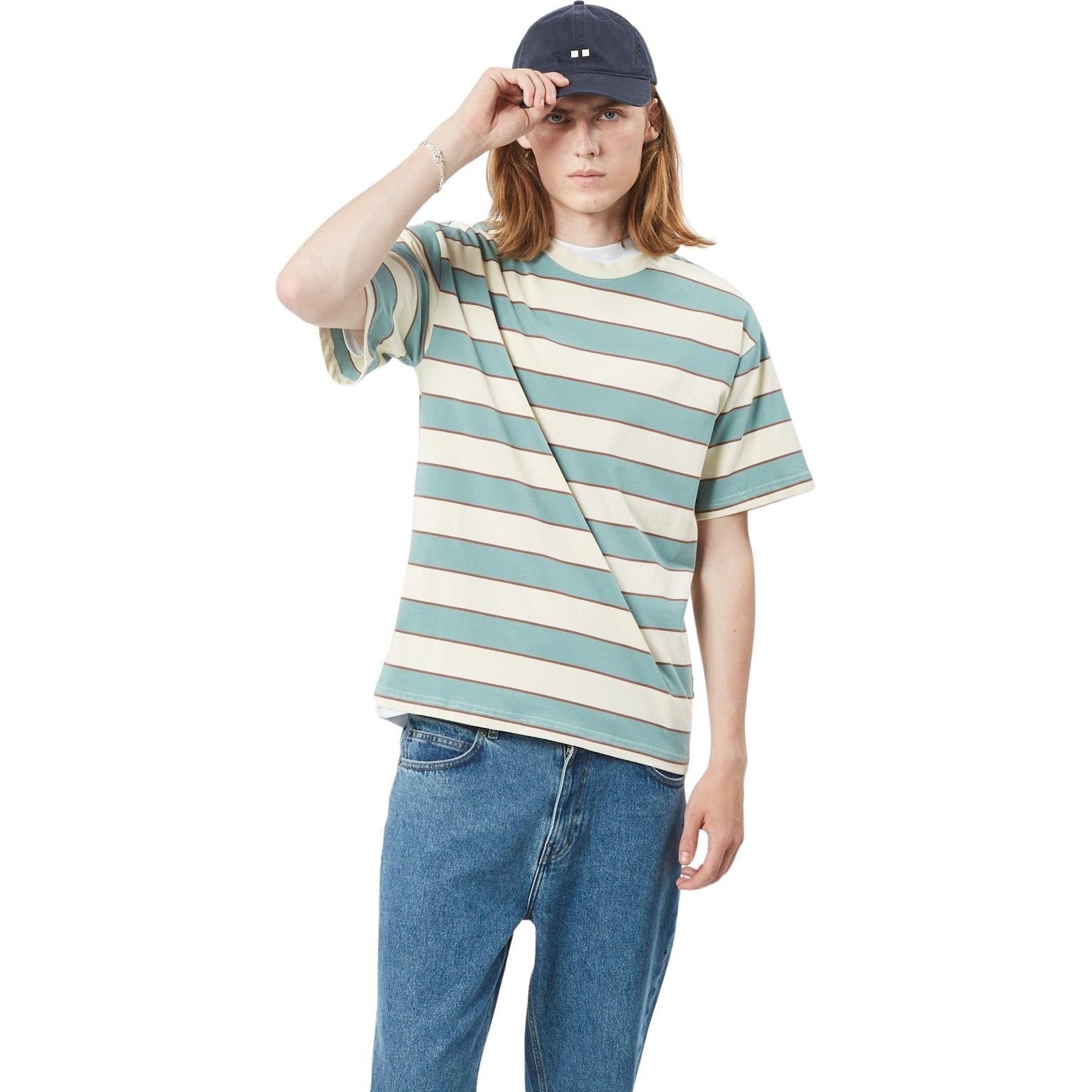 Minimum, Herren, Shirt, t-shirt, Blau, (XL)