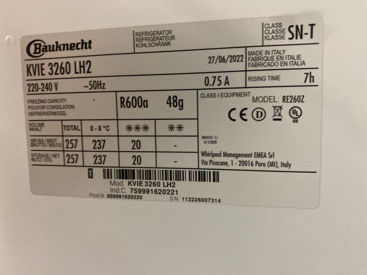 Produktbild Bauknecht KVIE 3260 LH2 (257 l)