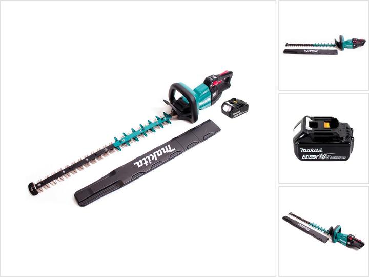 Produktbild Makita DUH 751 F1 Akku Heckenschere 18V 75 cm Brushless + 1x Akku 3,0Ah - ohne Ladegerät (Akkubetrieb)
