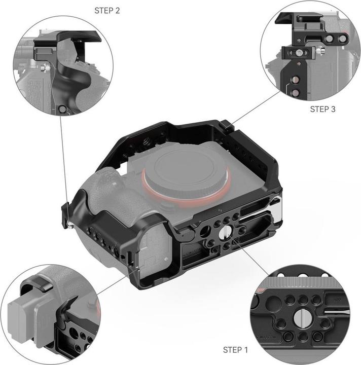 Image du produit SmallRig Cage pour Sony Alpha 7 III / Alpha 7R III 2087D (Cage)