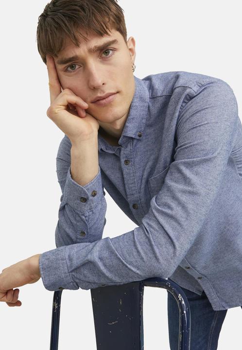 Produktbild Jack & Jones Meliertes Hemd (L)
