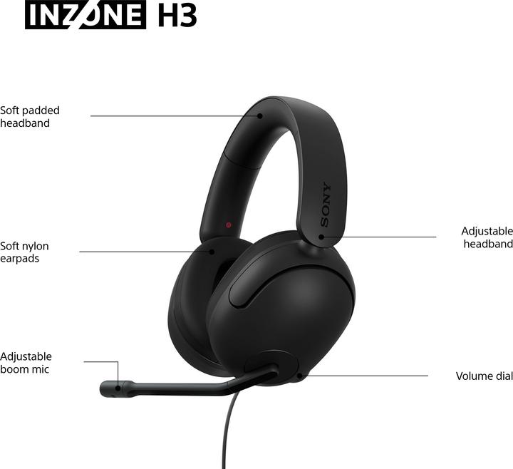 Produktbild Sony Inzone H3 (Kabelgebunden)