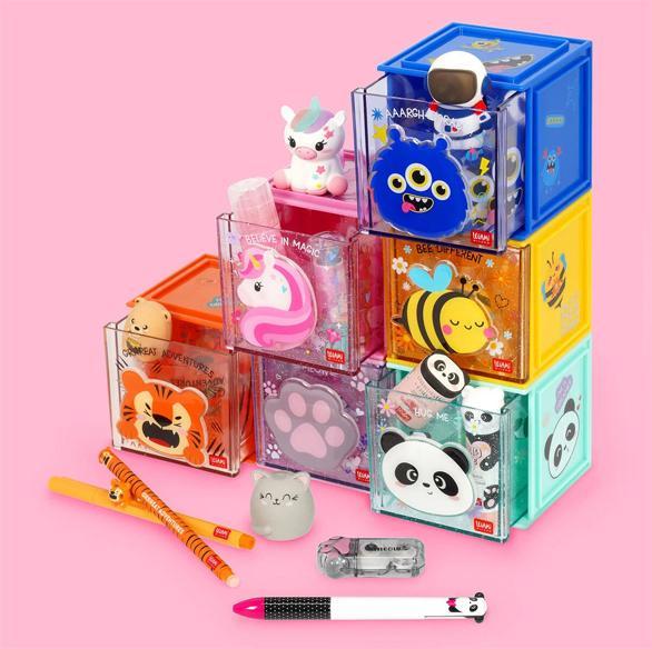 Actual product image Legami Aufbewahrungsbox - Monster (8.60 cm)