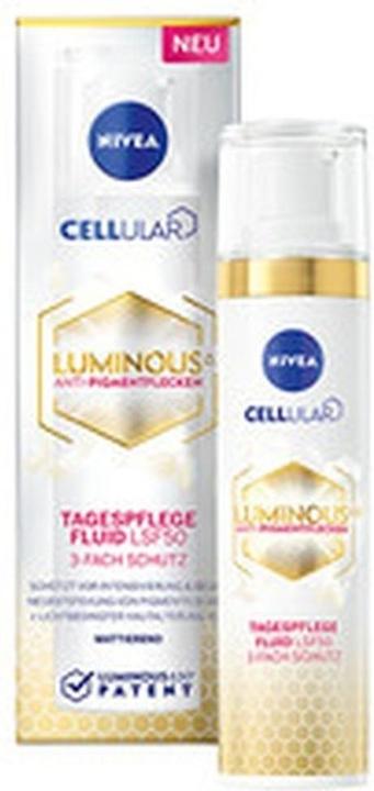 Actual product image NIVEA Cellular Luminous (40 ml, Day cream, Up to SPF 10)