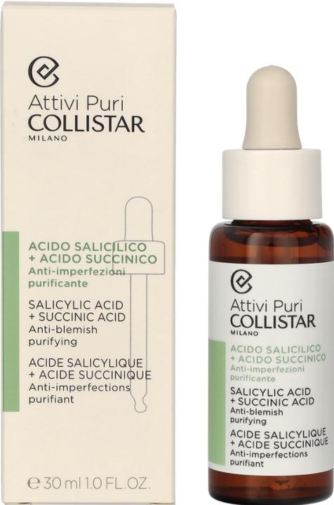 Actual product image Collistar Attivi Puri Salicylic Acid + Succinic (30 ml)