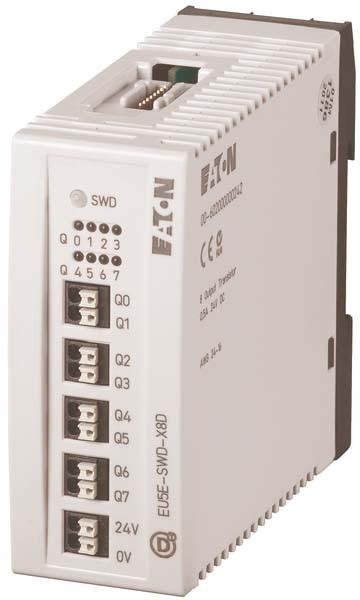 Actual product image Eaton SmartWire-DT Digital I/O Slave Module