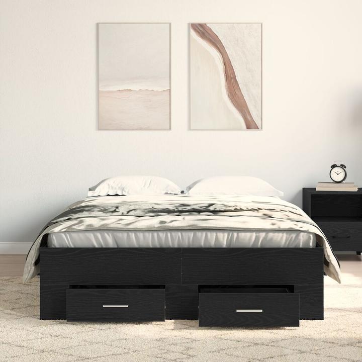 Image du produit vidaXL Rustikales Bett (120 x 190 cm)
