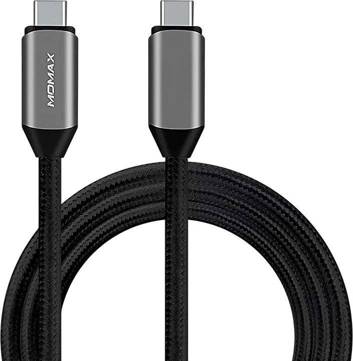 Image du produit Momax USB USB-C - USB-C cable 1 m black (36317-uni) (1 m, 100 W)