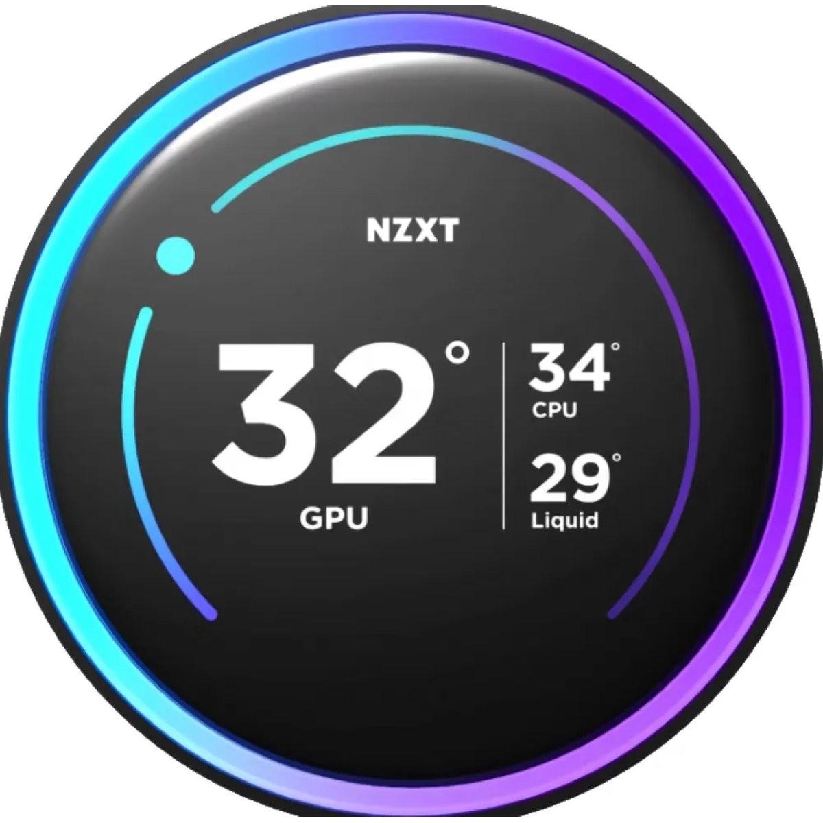 NZXT Kraken Elite 280 RGB 2024 - Vloeistof-koelsysteem processor (RL-KR28E-B2), CPU Wasserkühler, Sc