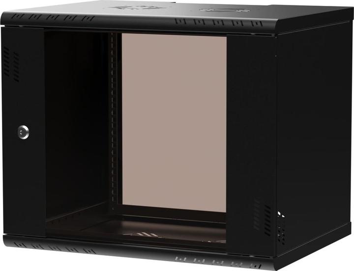 Produktbild Extralink PREMIUM 9U 600X450 WALL-MOUNTED RACKMOUNT CABINET BLACK (9 HE)