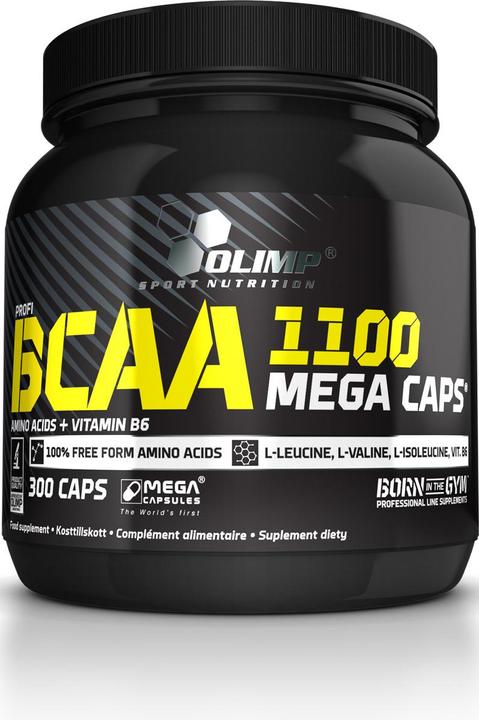 Produktbild Olimp Sport Nutrition Bcaa 1100 (300 Stück, Kapseln, 387 g)