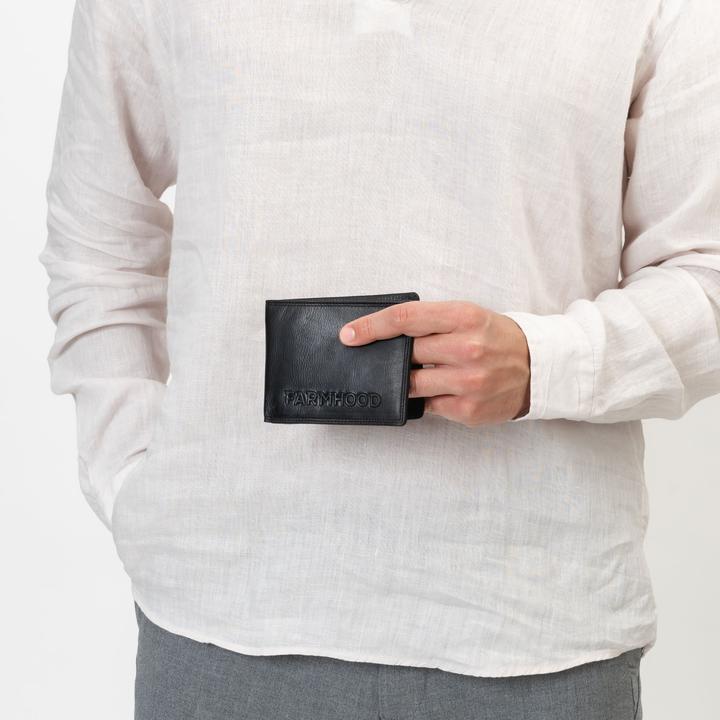Produktbild Farmhood Memphis Geldbörse RFID Schutz Leder 12.5 cm