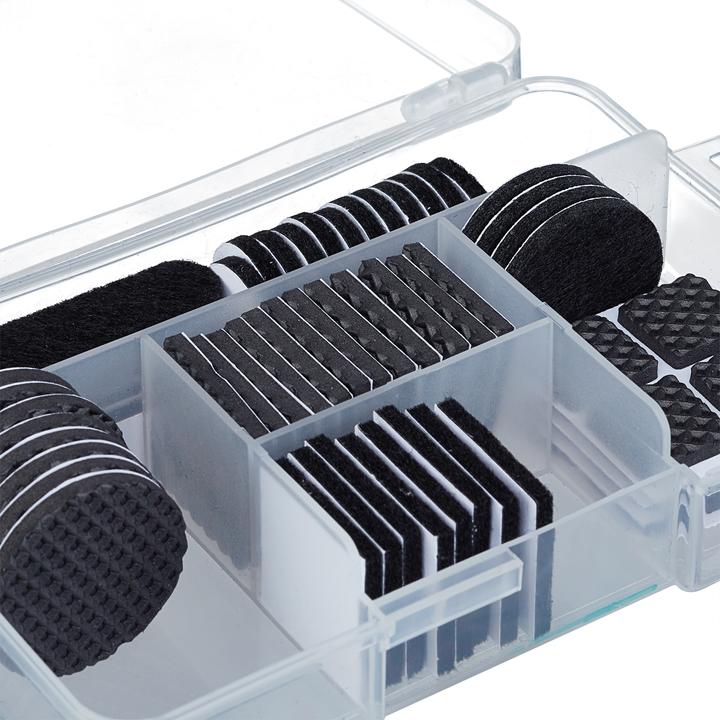 Produktbild Relaxdays 136x Möbelgleiter (Filzgleiter, 136 Stk.)