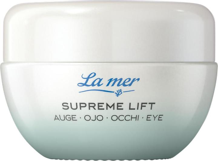 Actual product image La Mer Supreme Lift Anti Age Cream Eyes without perfume 15 ml (Eye Care Cream, 15 ml, Day + Night)