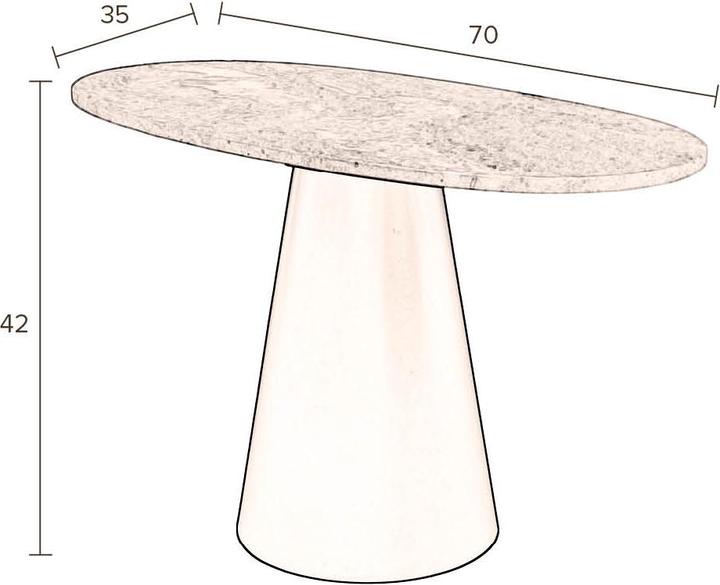 Actual product image Dutchbone Jared (35 x 42 cm)