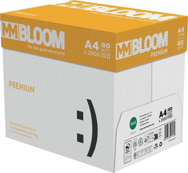 MM Bloom Kopieerpapier Premium A4 80g 500BL wit (80 g/m², 500 x, A4)