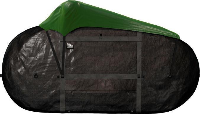 BikeParka Fahrradabdeckung BIKE HOOD Green