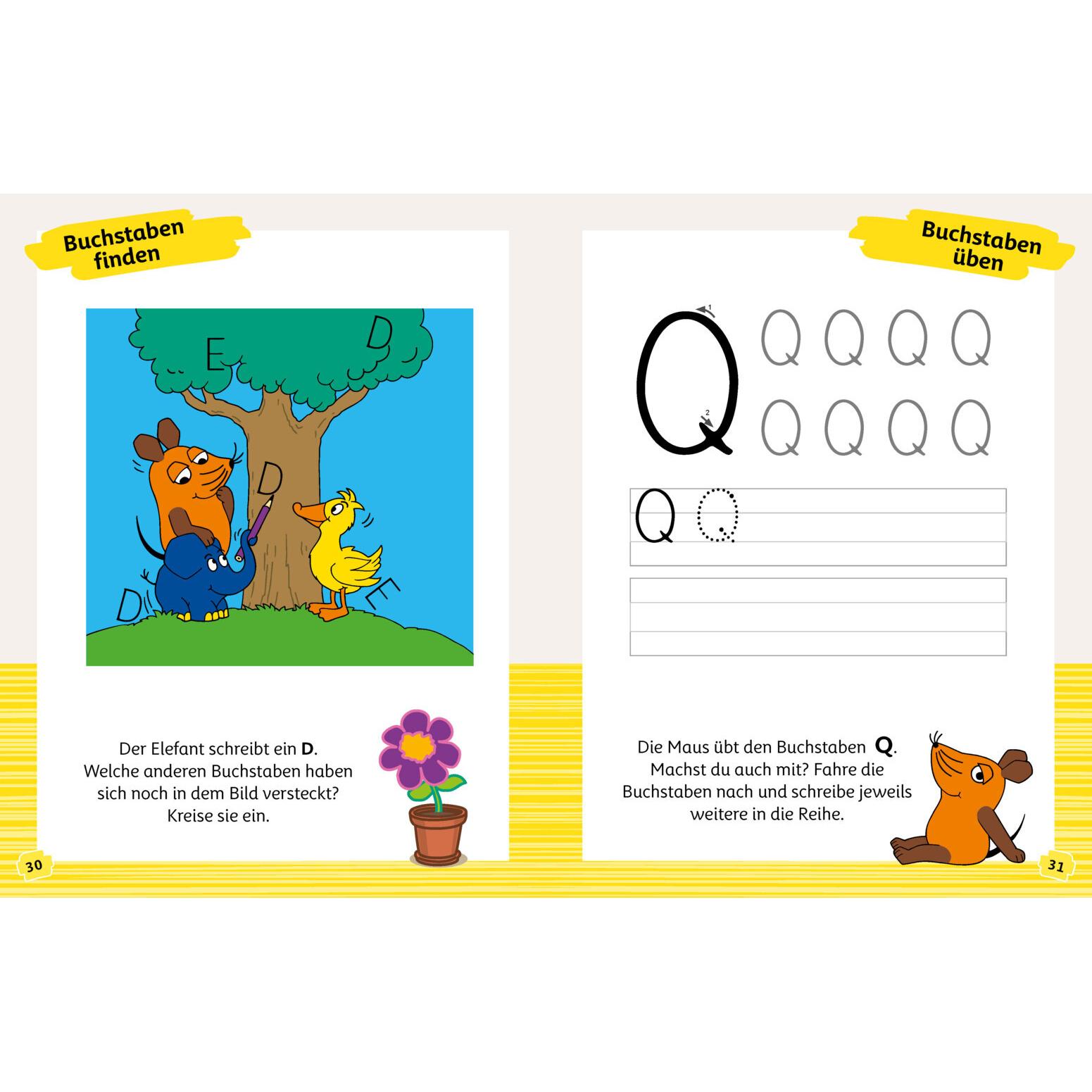 Thumbnail - Buchstaben üben mit der Maus, Schulbücher von pen2nature