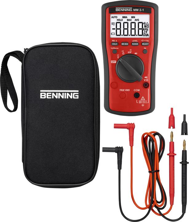 Actual product image Benning BENN Digital Multimeter (CAT II 1000V, CAT IV 300V, CAT III 600V)