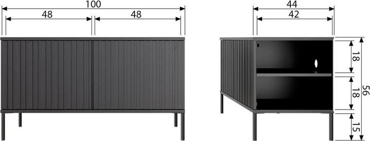Image du produit Woood Gravure (56 x 100 x 44 cm)