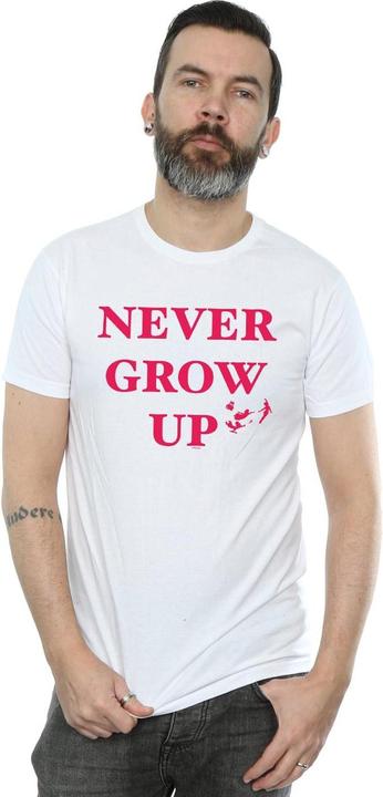 Immagine prodotto Disney Peter Pan Never Grow Up Maglietta Uomo (5XL)