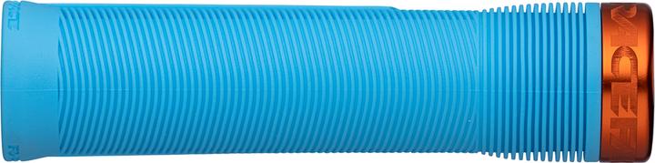 Light blue, Orange