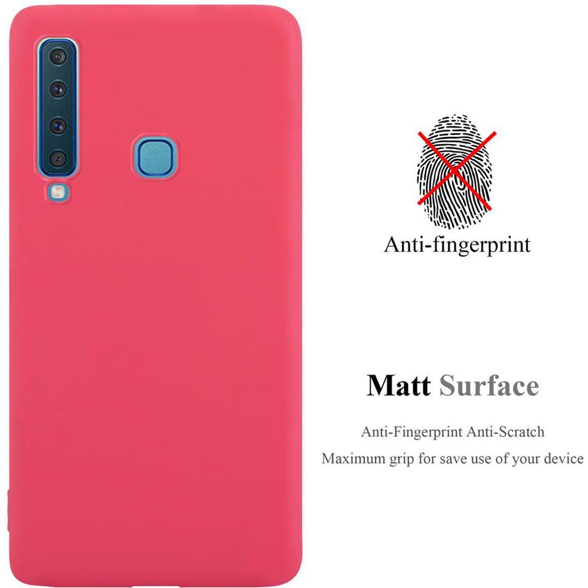 Thumbnail - Cadorabo TPU Candy Cover (Samsung Galaxy A9 (2018)), Smartphone Hülle, Rot