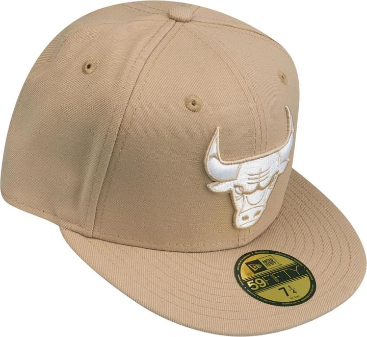 Produktbild New Era 59Fifty Fitted Cap Chicago Bulls camel beige - 7 5/8 (7 5/8)