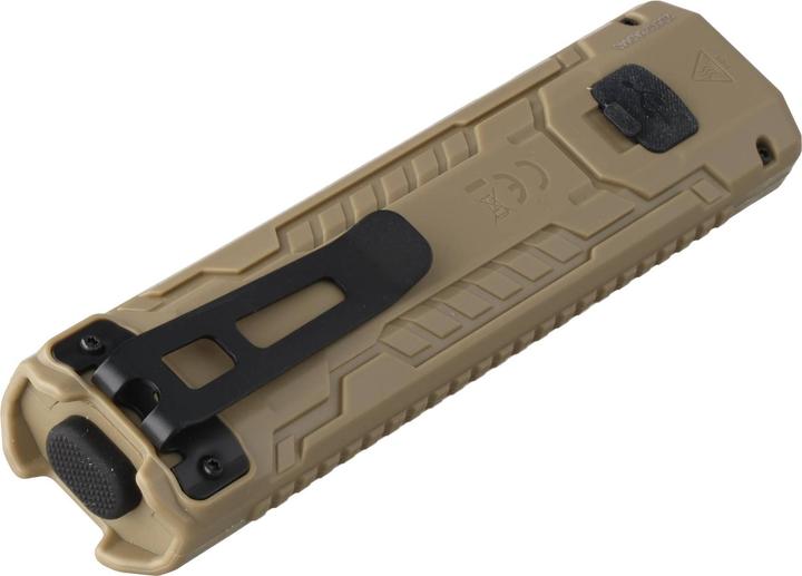 Actual product image Nitecore EDC07 – 1500 Lumen LED Taschenlampe mit MCT-Technologie, Sand (12 cm, 1500 lm)