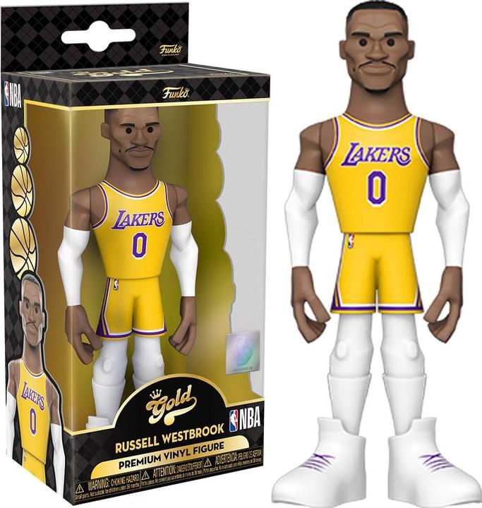 Produktbild Funko NBA - LA Lakers - Russel Westbrook Vinyl Gold Figuren 13 cm aus (CE'21) Sortiment