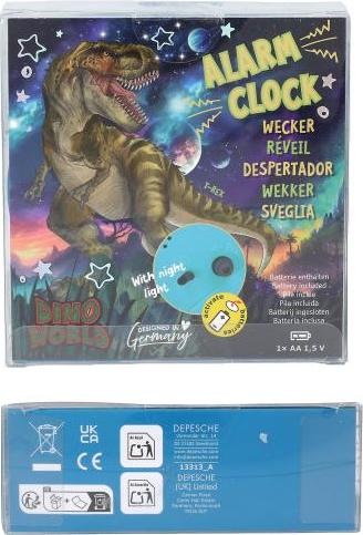 Produktbild Magni DEPESCHE DINO World Wecker GALAXY
