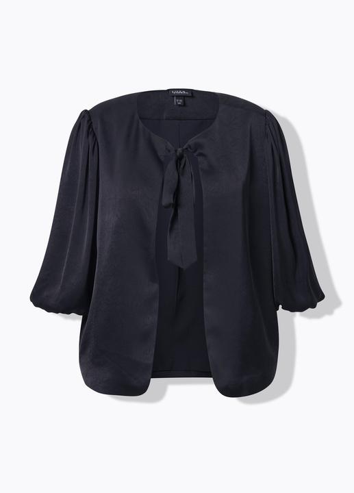 Actual product image Ulla Popken Tie Front Wing Sleeve Jacket (54)