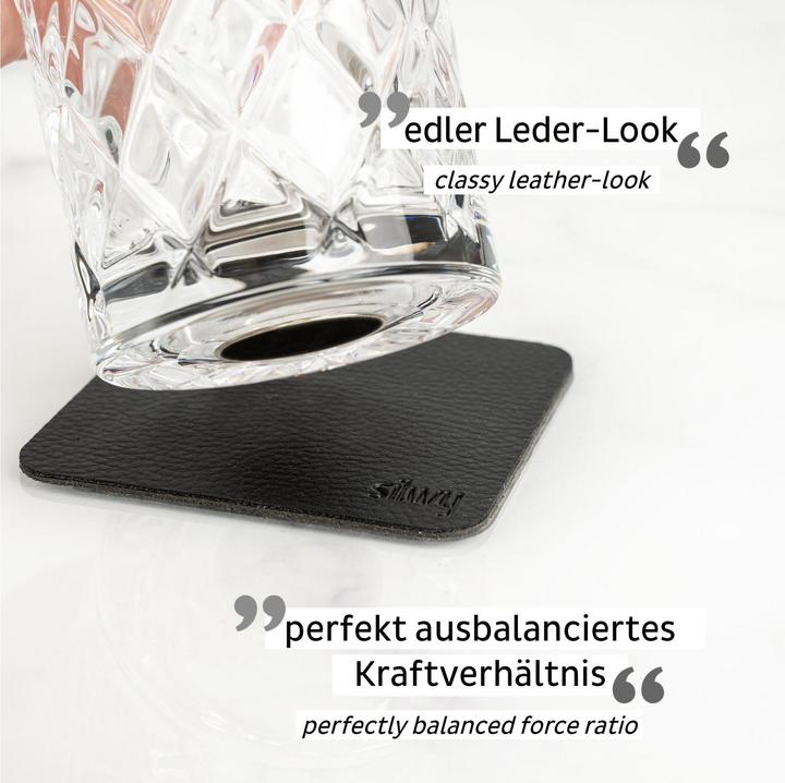 Immagine prodotto Silwy Bicchieri di cristallo con calamita Whisky