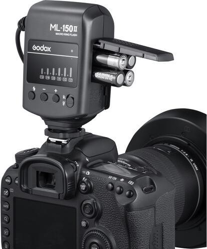 Immagine prodotto Godox ML-150II (Macroflash, Canon, Sony, Nikon, Pentax, Olympus, Fuji, Leica)