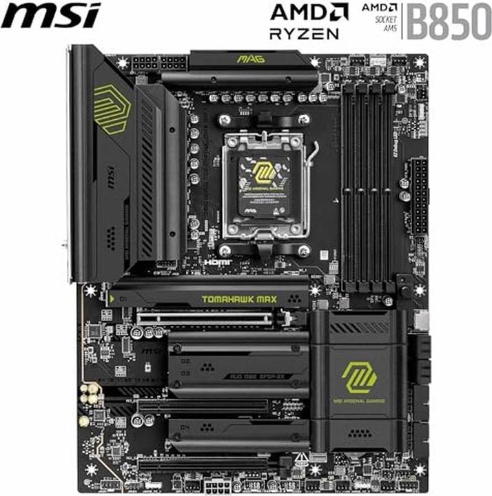 Immagine prodotto MSI MAG B850 Tomahawk Max WIFI (AM5, AMD B850, ATX)