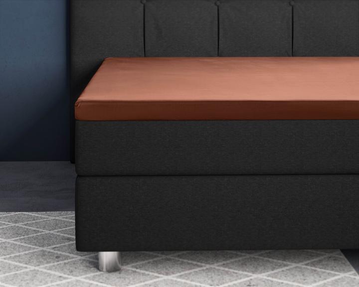 Actual product image Palo Satin fitted sheet (180 x 200 cm)