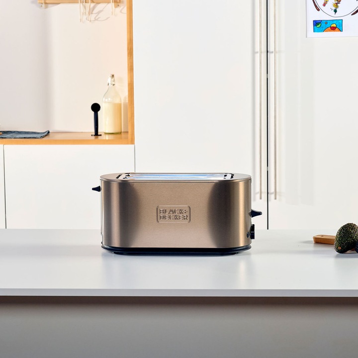 Actual product image Taurus BXTO1501E Toaster 1500 Watt double long slot 7 levels ed