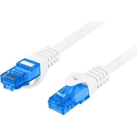 Thumbnail - Lanberg Patchcord Kat.6a S/Ftp Lszh Cca 2m Biały Fluke Passed (S/FTP, CAT6a, 2 m), Netzwerkkabel