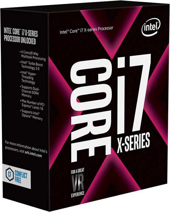 Productafbeelding Intel Core i7-7740X X-reeks (LGA 2066, 4.30 GHz, 4 -Core)