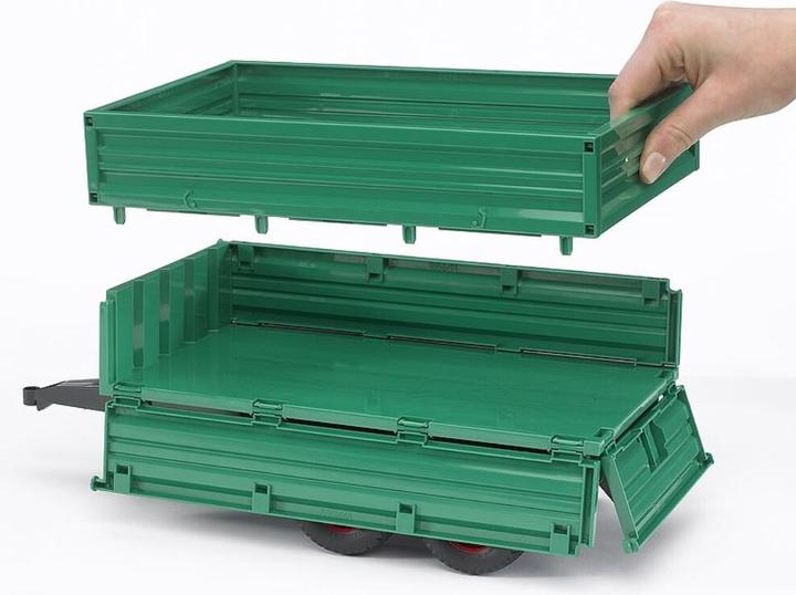 Produktbild Bruder Tandemachs Transportanhänger