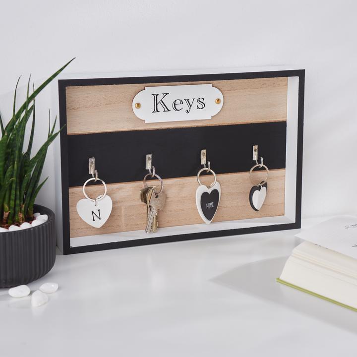 Actual product image VBS Key ring with snap hook L 38 mm, inner Ø 25 mm