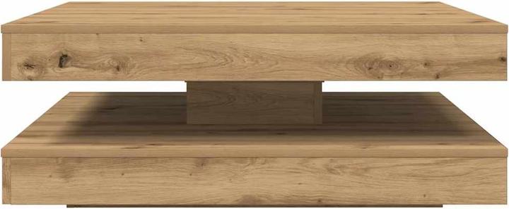 Immagine prodotto vidaXL Tavolino girevole a 360 gradi in rovere Artisan 90x90x34,5 cm