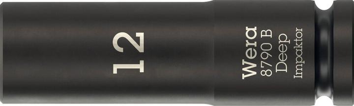Actual product image Wera 8790 B Impaktor Deep SW Steckschlüssel 3/8, 12mm (12 mm)