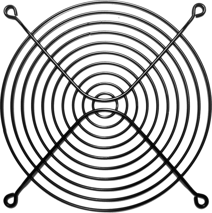 Actual product image Aquatuning Fan grille for axial fan