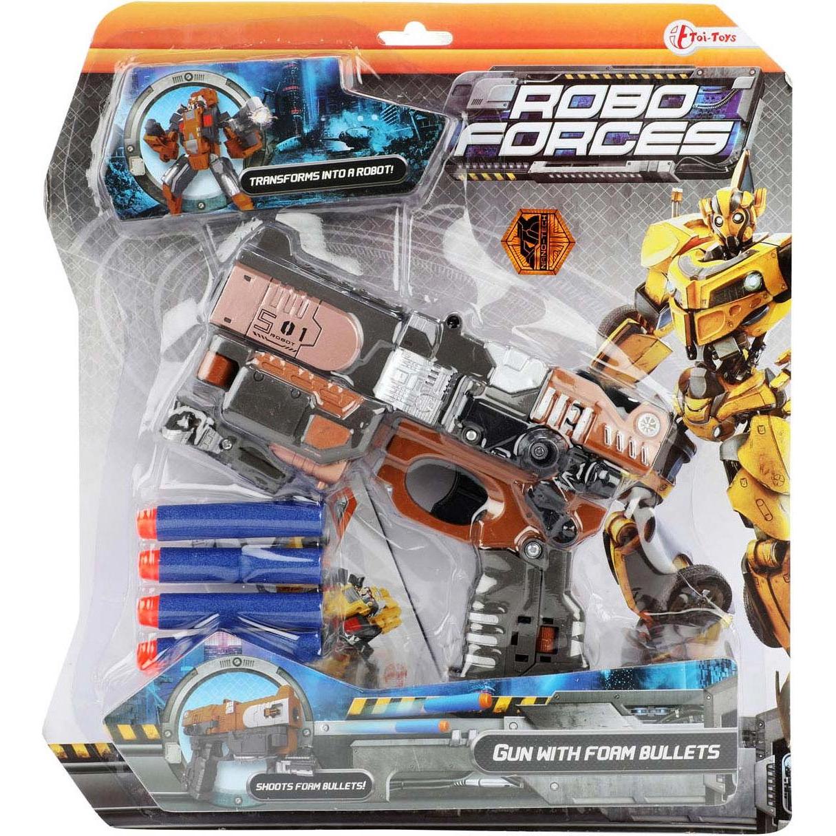 Thumbnail - Toi-Toys Change Robot Gun mit Schaumstoffpfeilen