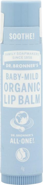 Immagine prodotto Dr. Bronner's Balsamo labbra delicato per bambini del Dr Bronner's con oli biologici e senza ingredienti (Stick per la cura delle labbra)