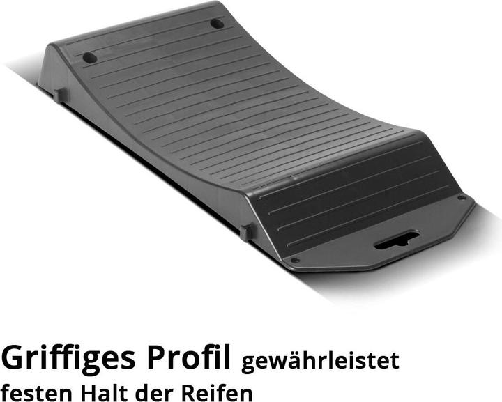 Produktbild Stahlwerk Reifenschoner Standplatten GT-18 ST 4er Set 2,7t Tragkraft Reifenwiege