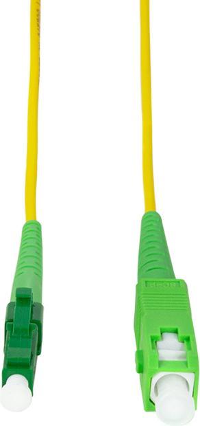 Actual product image LogiLink Fibre optic patch cable, SC-Simplex (CAT7, 1 m)