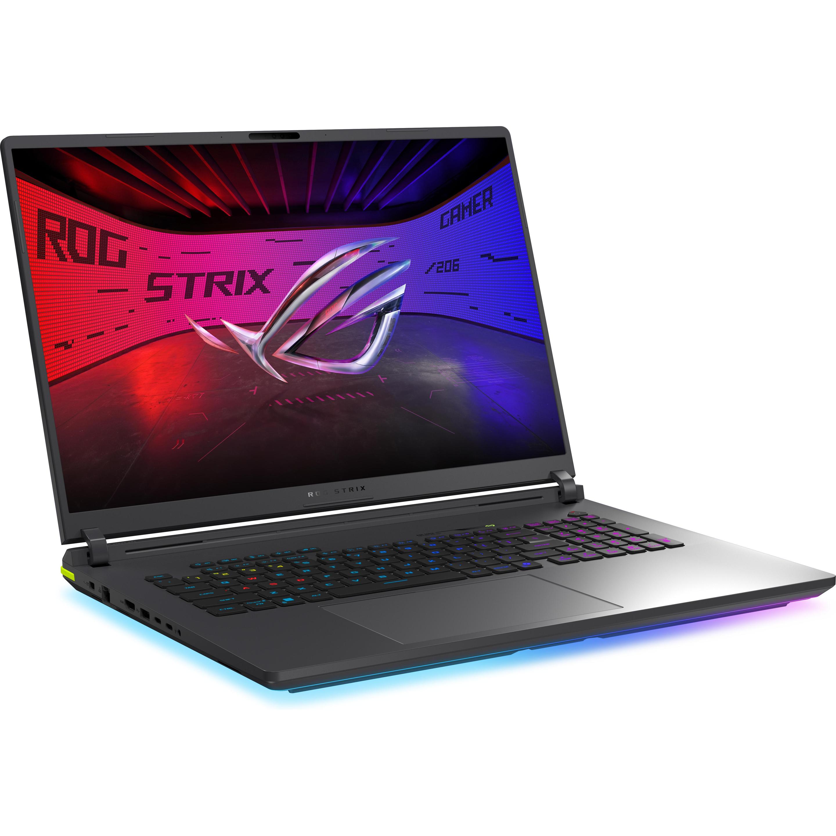 ASUS ROG Strix G18 RTX 5080 (18", 2000 GB, 32 GB, DE, Intel Core Ultra 9 275HX), Notebook, Schwarz